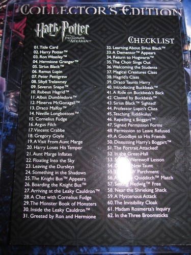 Harry potter poa azkaban card - harry,
